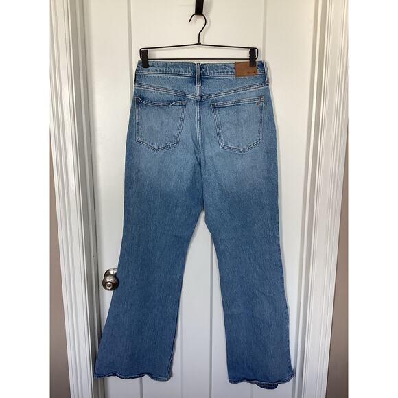Madewell Women's The Perfect Vintage Flared Leg Jeans Stretch Blue Size 29 - Picture 6 of 12